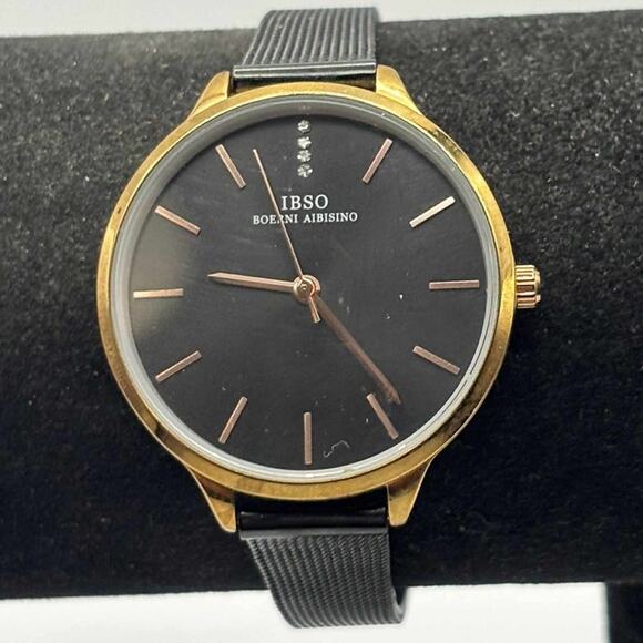 Gold & Black Boerni Aibisino Watch - Picture 1 of 3